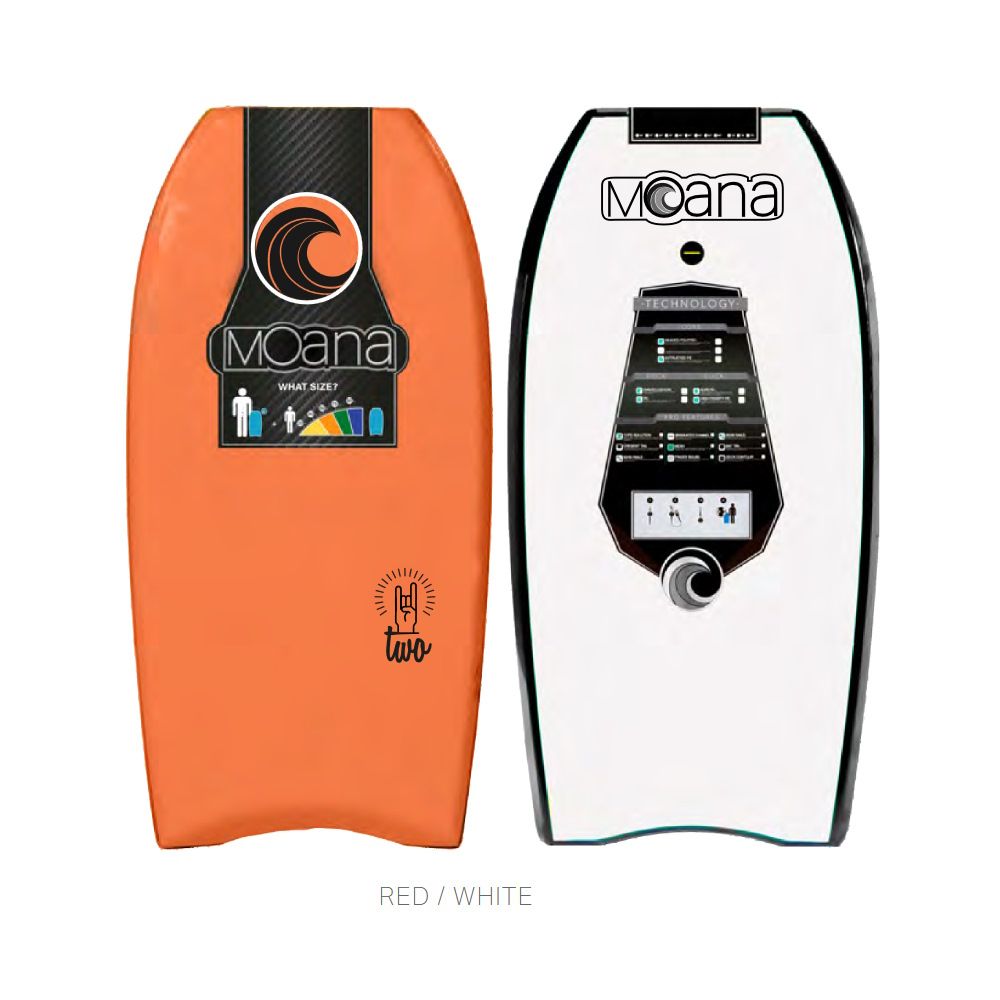 Moana Bodyboard Two mit Stringer
