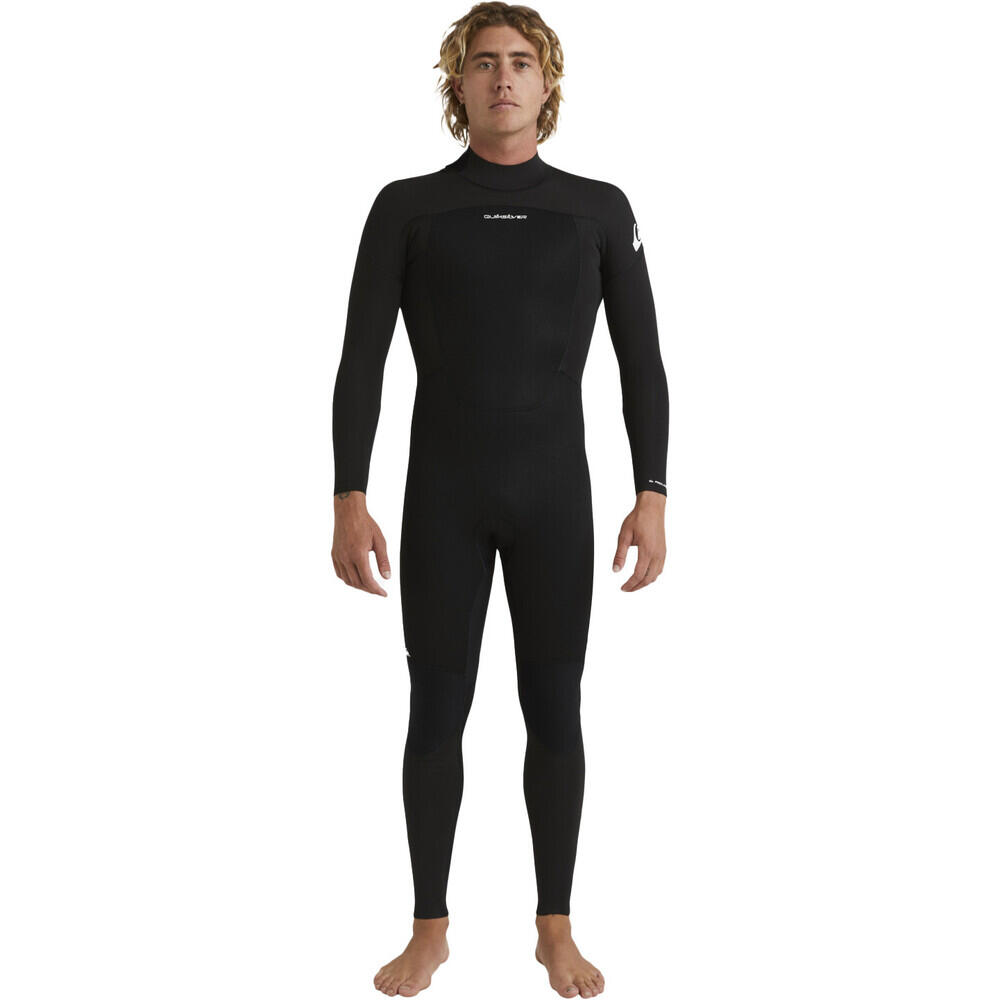 Quiksilver Wetsuit mit Reißverschluss am Rücken 5/4/3MM PROLOGUE Schwarz Herren