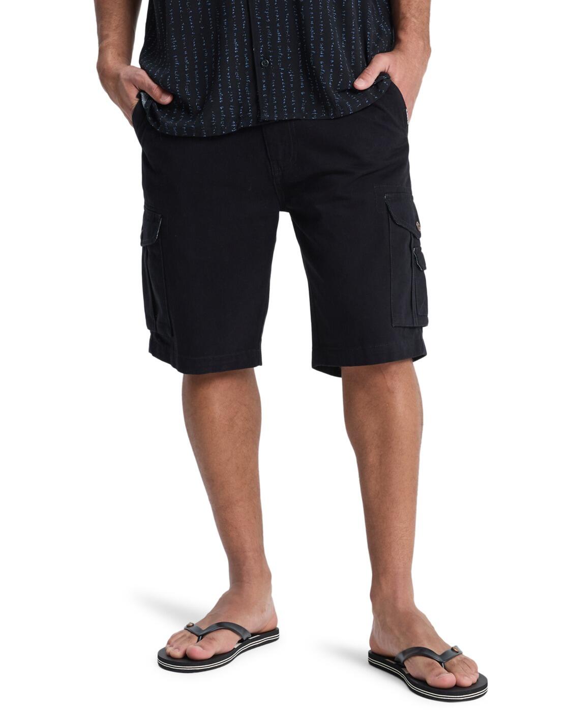 Quiksilver Cargoshorts CRUCIAL BATTLE CARGO Schwarz Herren